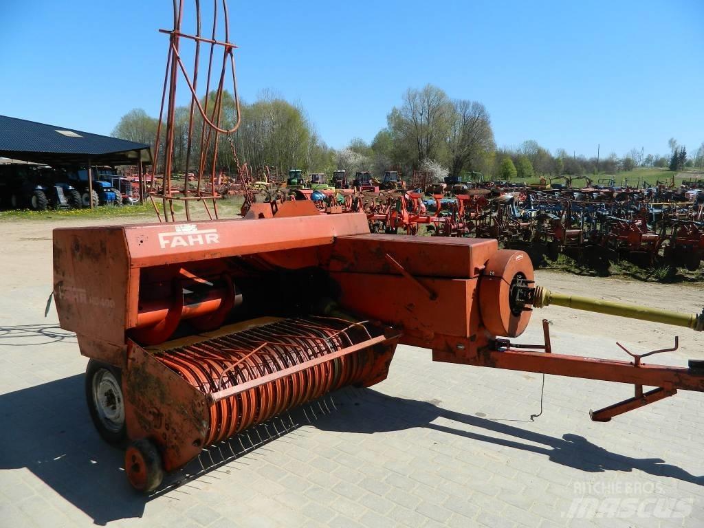 Fahr HD 400 Vierkante balenpers