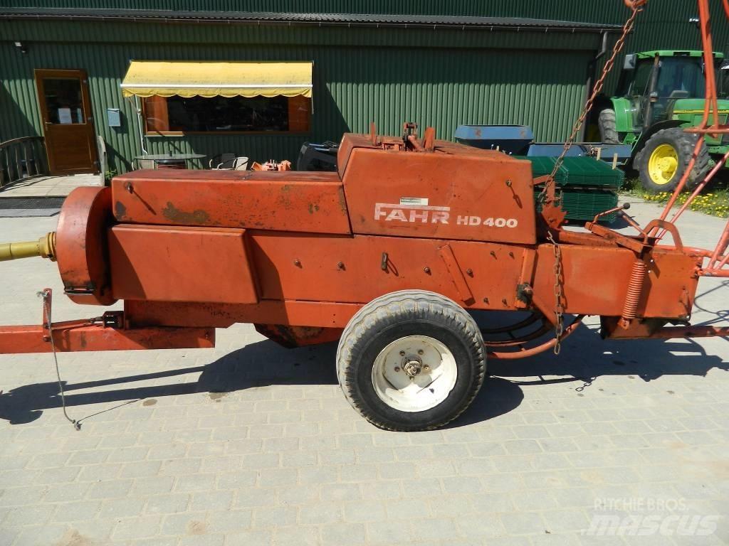 Fahr HD 400 Vierkante balenpers