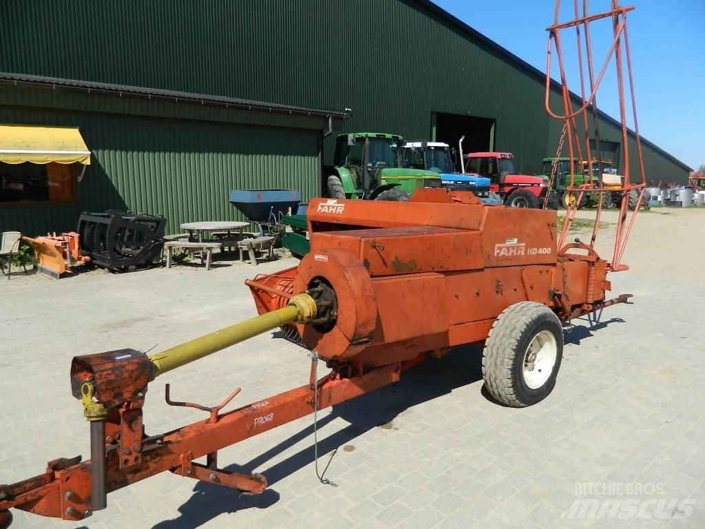 Fahr HD 400 Vierkante balenpers