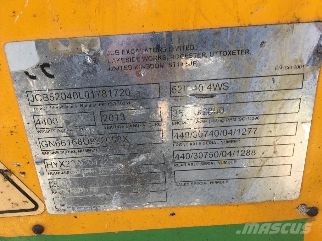 JCB 520-40 Verreikers