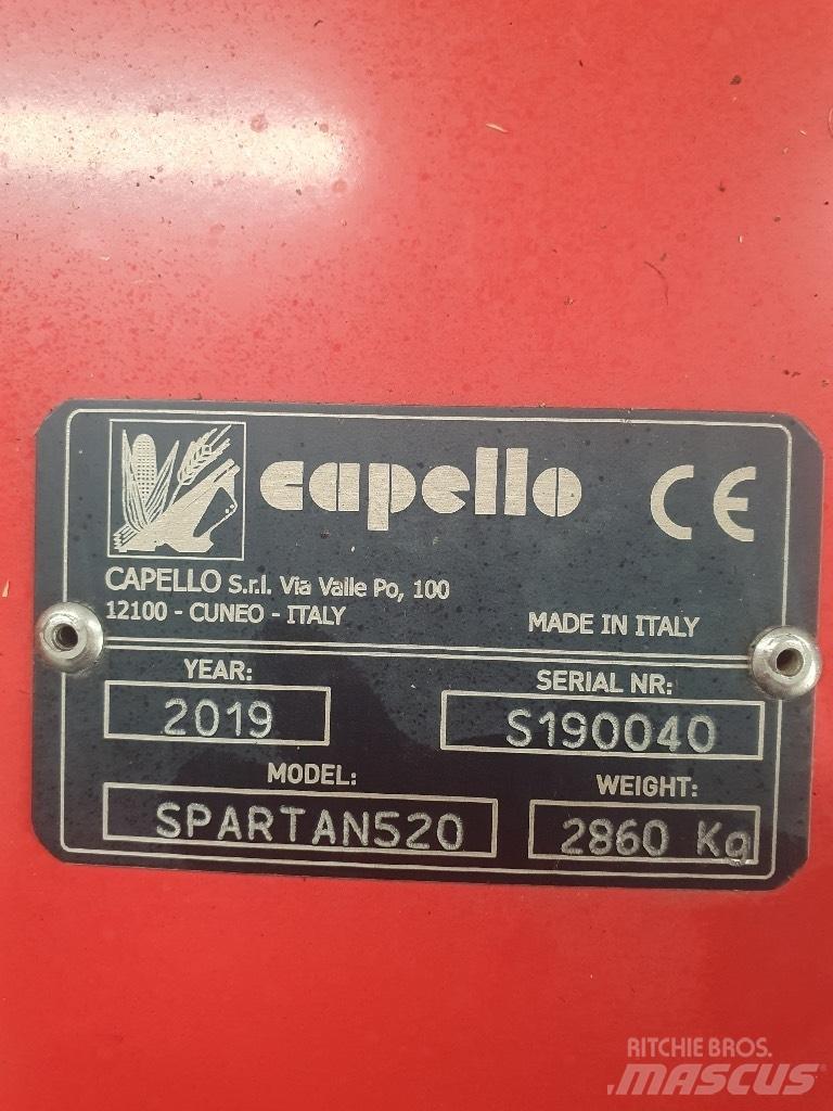 Capello Spartan 520 Hooi en voedermachine accessoires