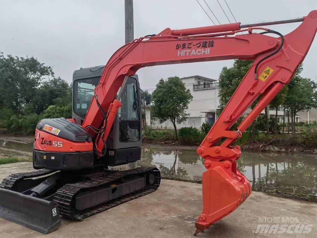 Hitachi ZX 55 UR Minigraafmachines < 7t