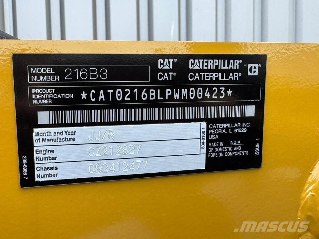 CAT 216B3 Wielladers