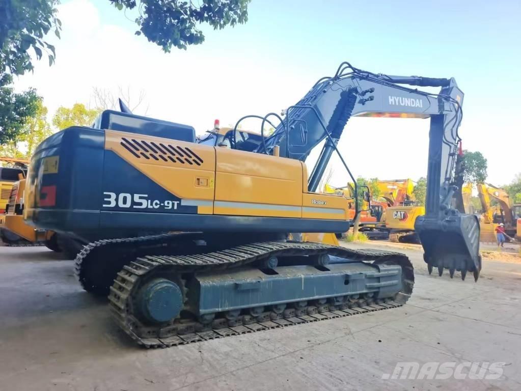 Hyundai 305 LC -9T Rupsgraafmachines
