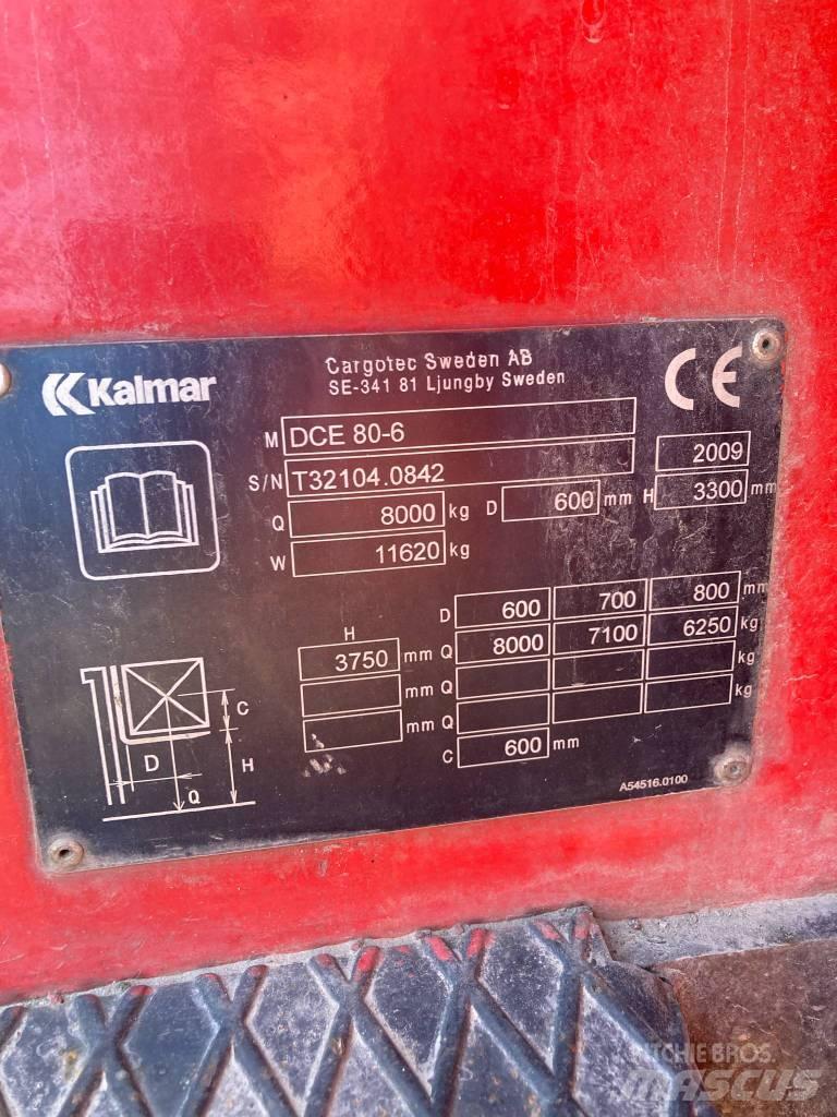 Kalmar DCE 80-6 Diesel heftrucks