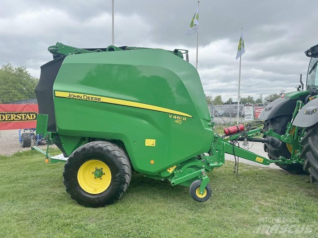 John Deere V461R Ronde-balenpersen