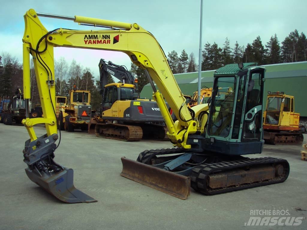 Yanmar Vio 75 Midigraafmachines 7t - 12t