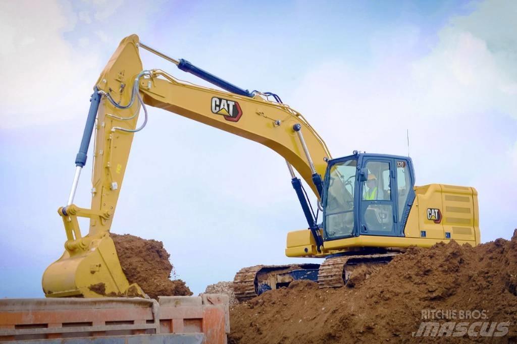 CAT 320 Rupsgraafmachines