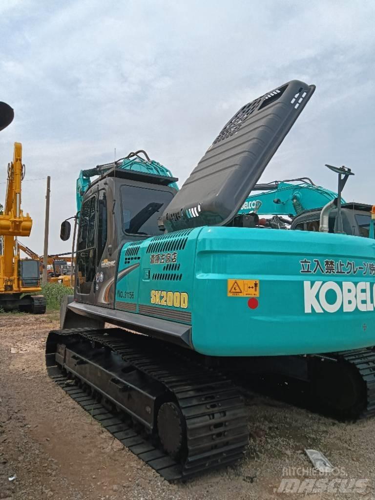 Kobelco SK 200D Midigraafmachines 7t - 12t