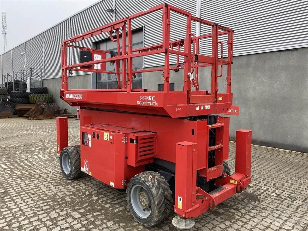 Manitou 140SC Schaarhoogwerkers