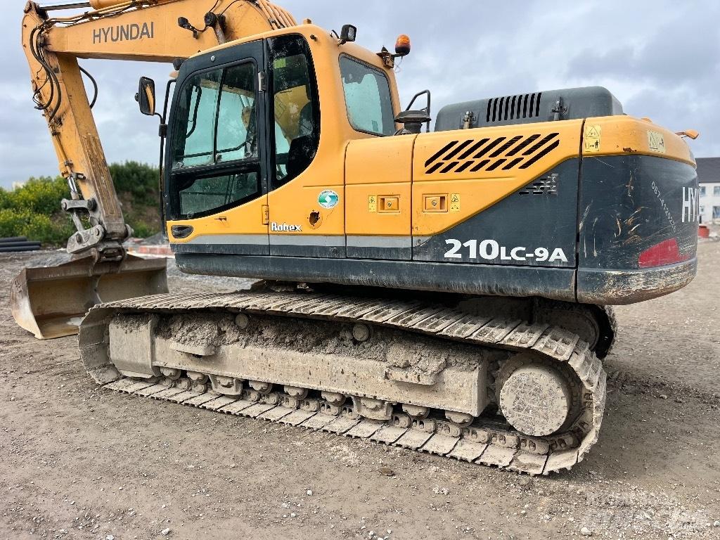 Hyundai Robex 210–9 Rupsgraafmachines