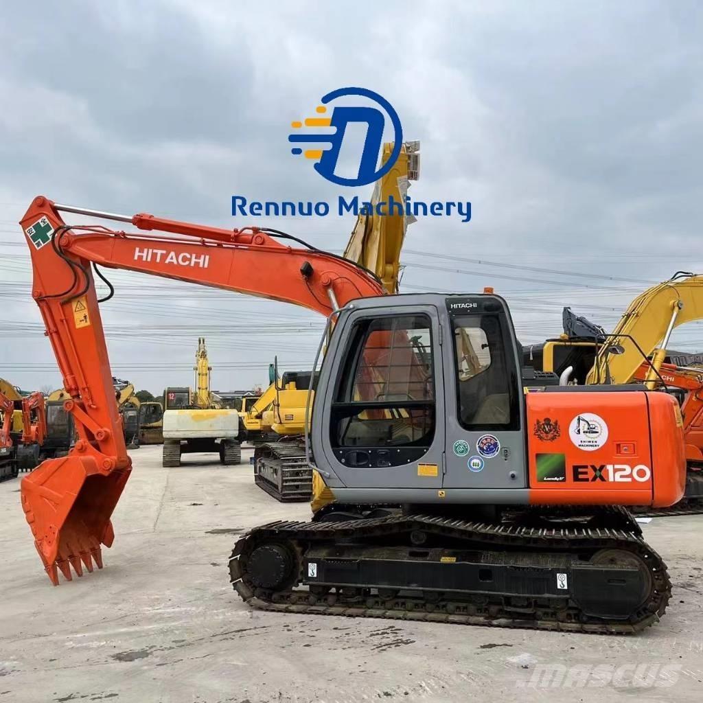 Hitachi EX 120 Rupsgraafmachines