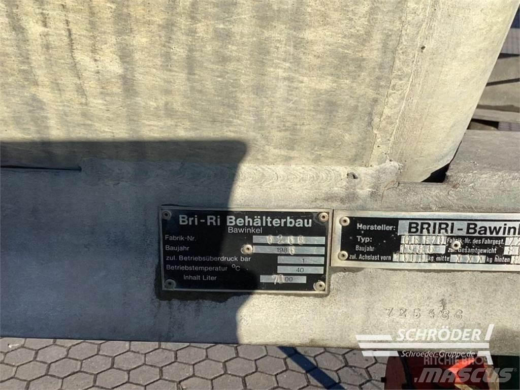 Briri GBF 70 Drijfmesttanks