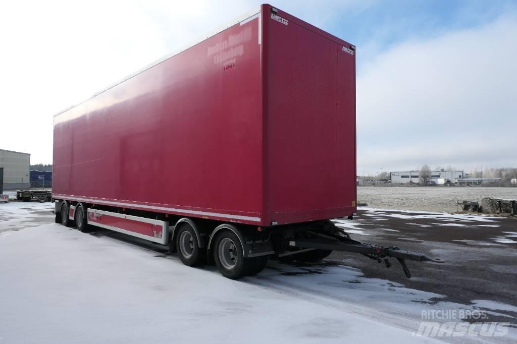 Limetec VPU 438 Gesloten opbouw trailers