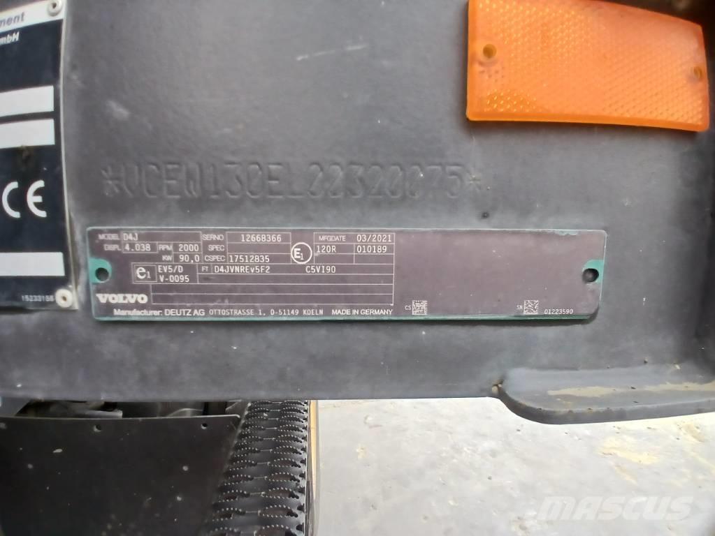 Volvo EWR 130 E Wielgraafmachines