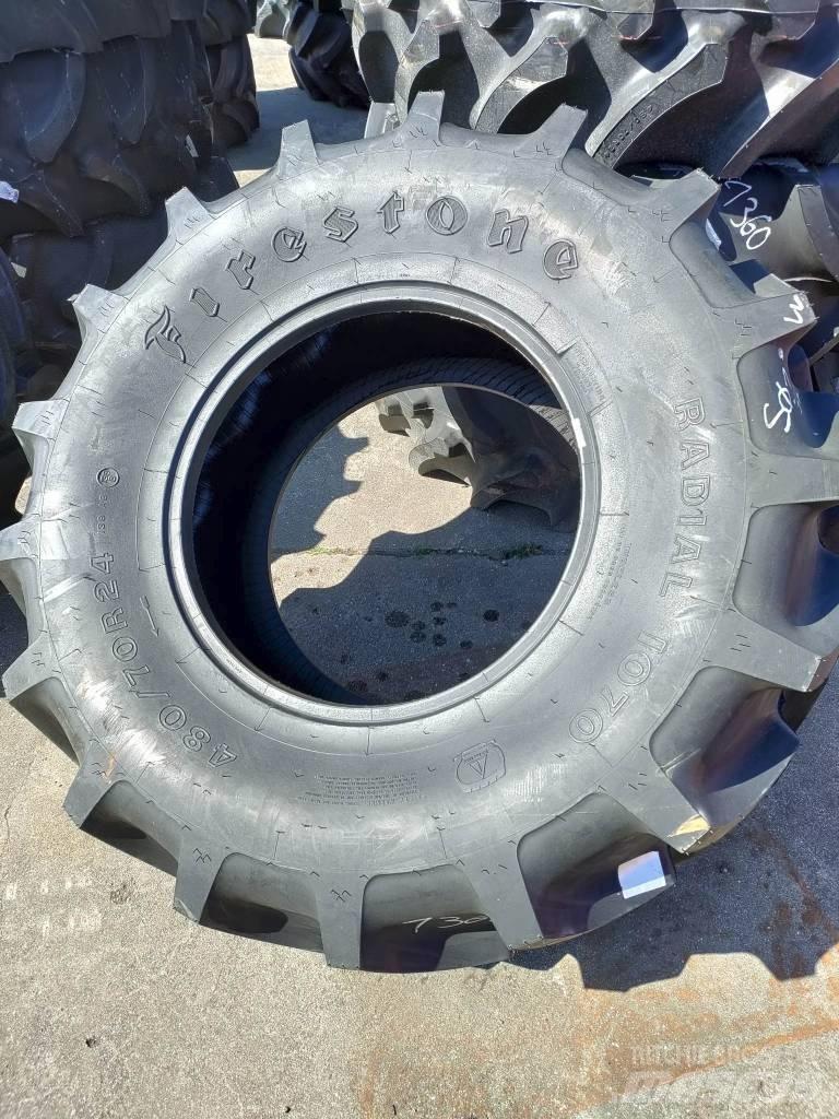 Firestone 480/70R24 Banden, wielen en velgen