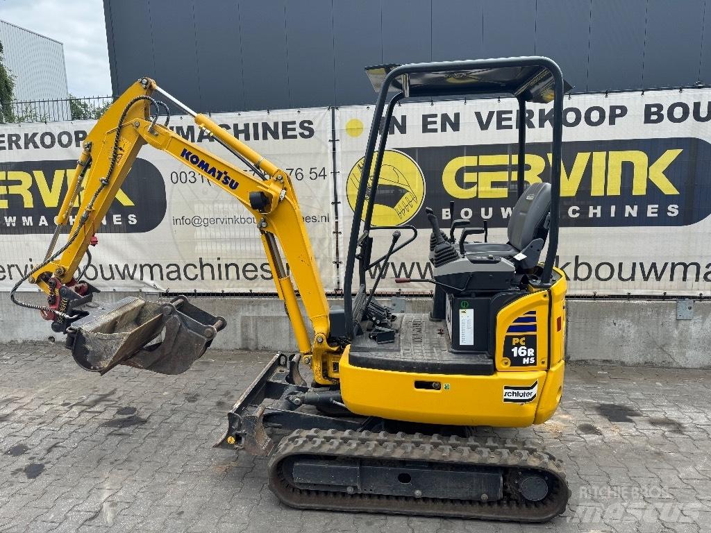 Komatsu PC 16 R-3HS Minigraafmachines < 7t