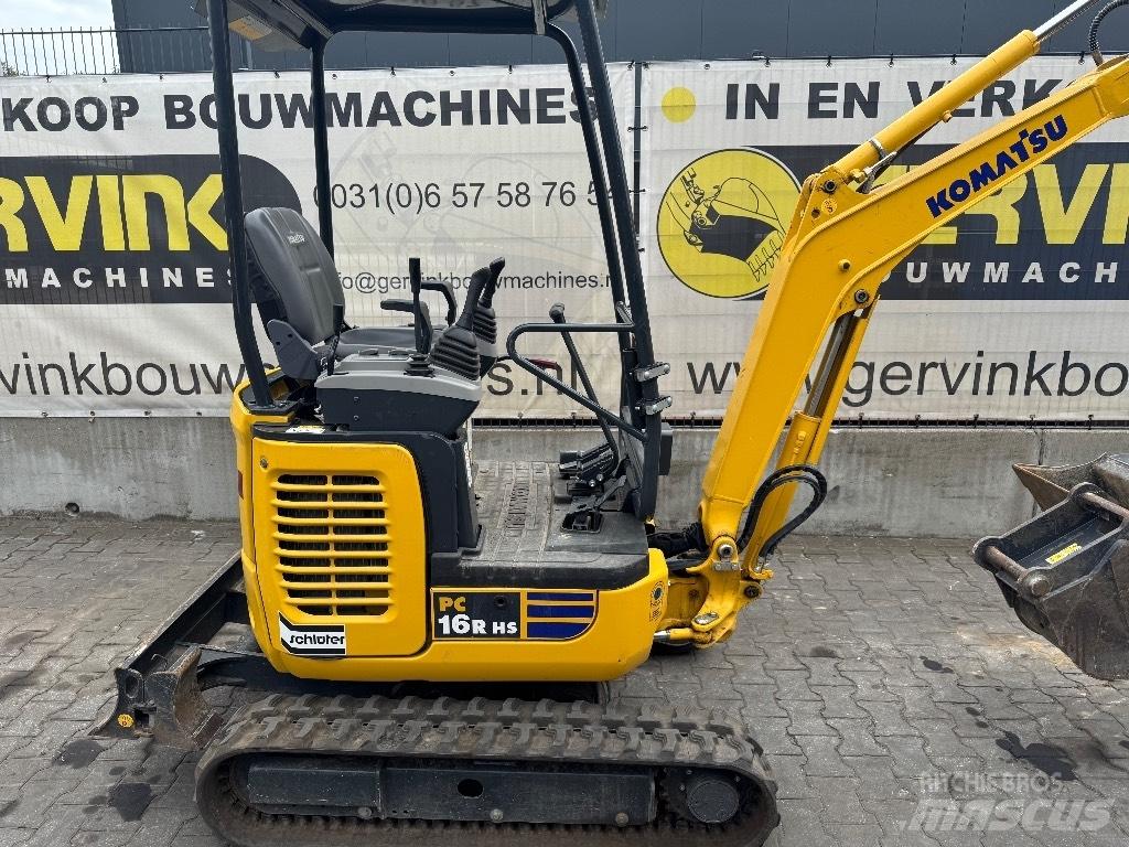 Komatsu PC 16 R-3HS Minigraafmachines < 7t