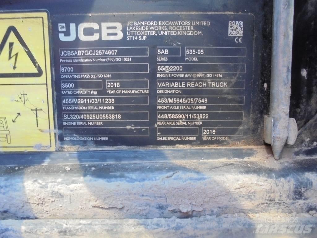 JCB 535-95 Verreikers