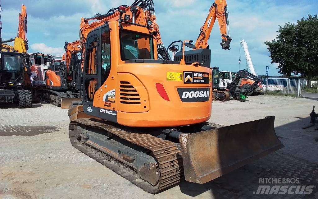 Doosan DX140LCR-5 Rupsgraafmachines