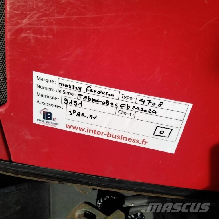 Massey Ferguson 4708 Tractoren
