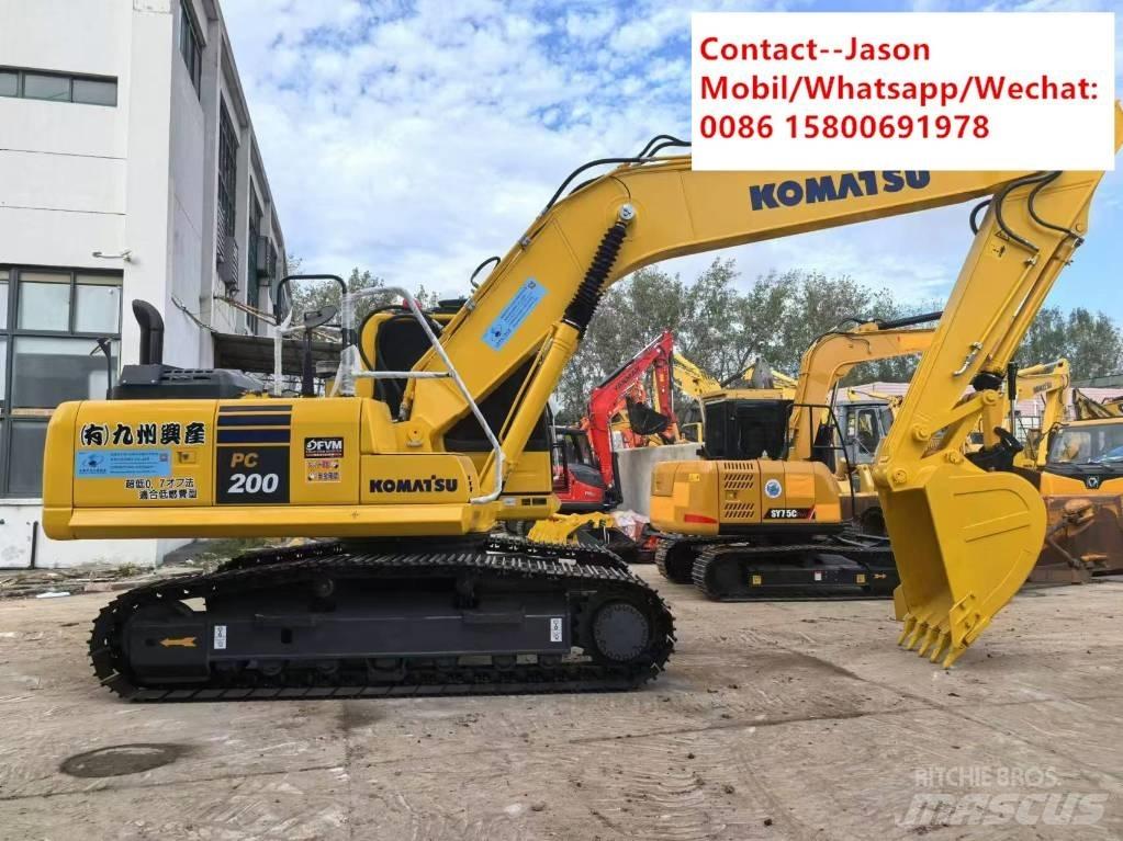 Komatsu PC 200 Rupsgraafmachines