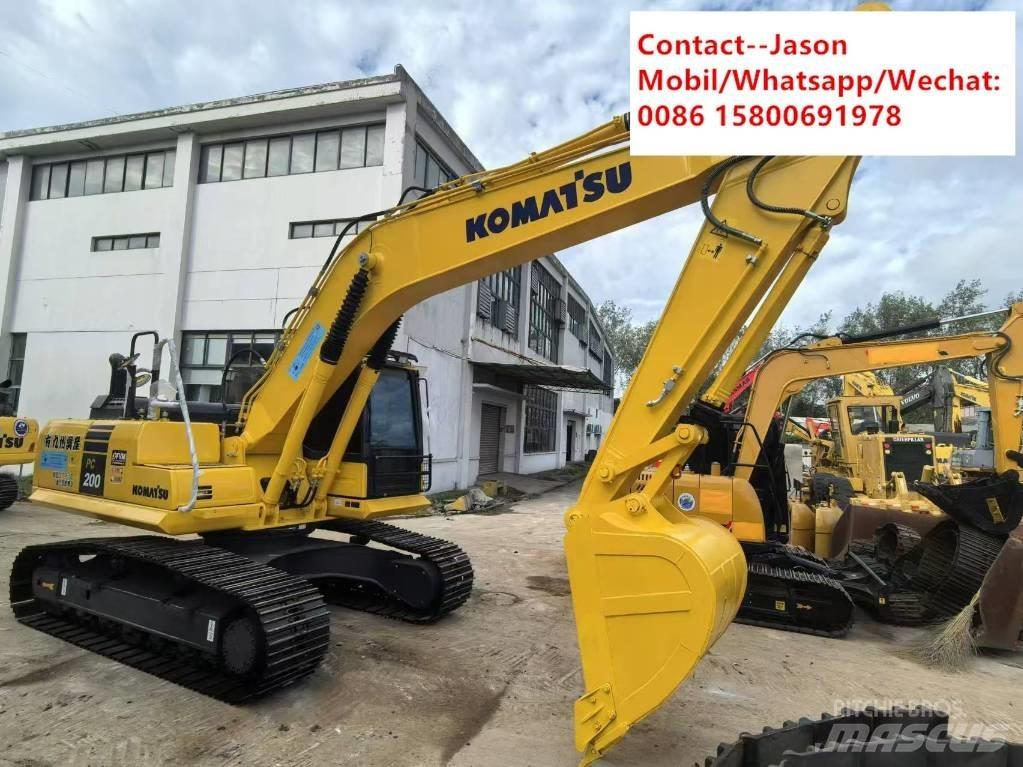 Komatsu PC 200 Rupsgraafmachines