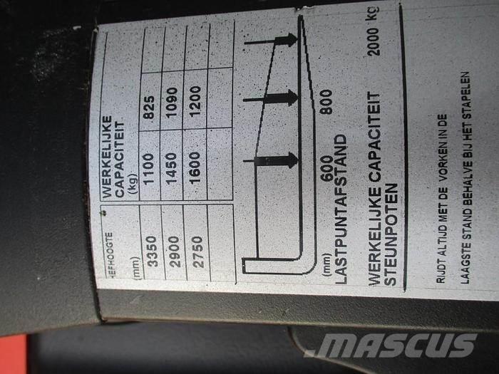 BT SPE160L Meerij pallettruck met platform