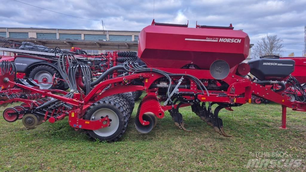 Horsch Focus 3 TD Zaaicombinaties