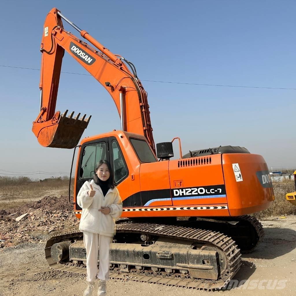 Doosan DH220LC-7 Rupsgraafmachines