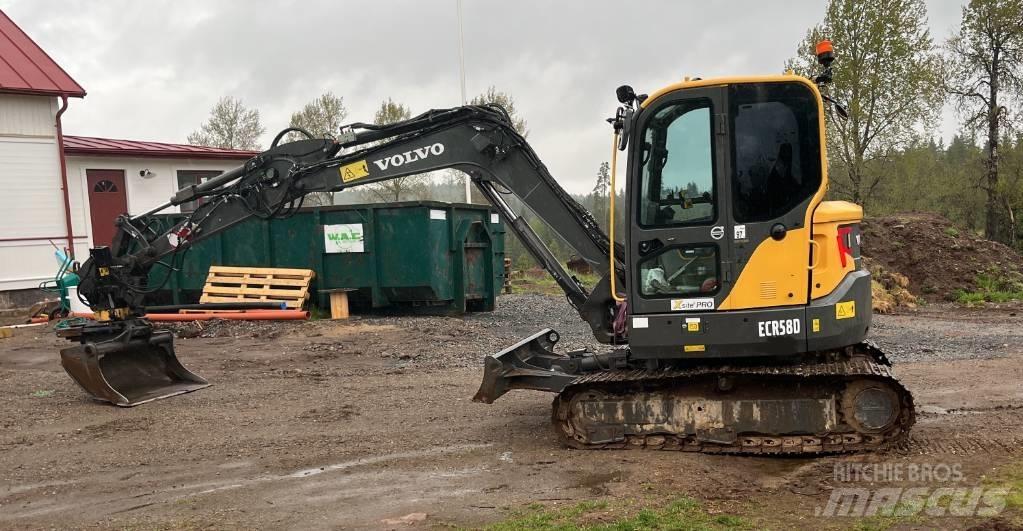 Volvo ECR 58 D Minigraafmachines < 7t