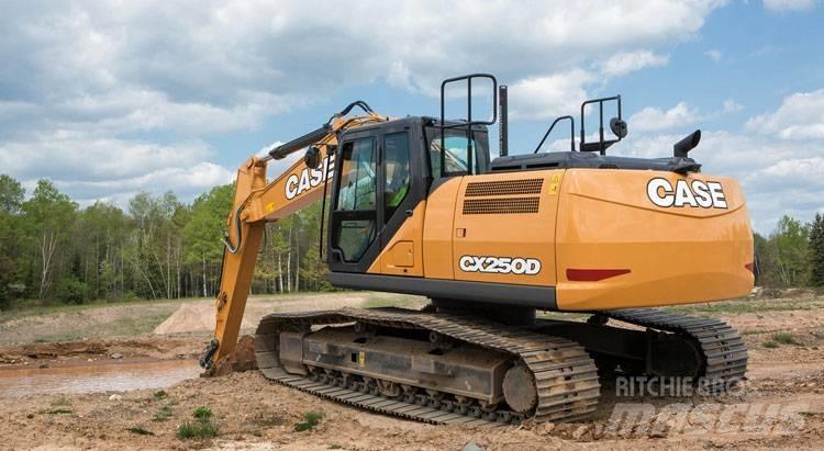 CASE CX 250 D Rupsgraafmachines