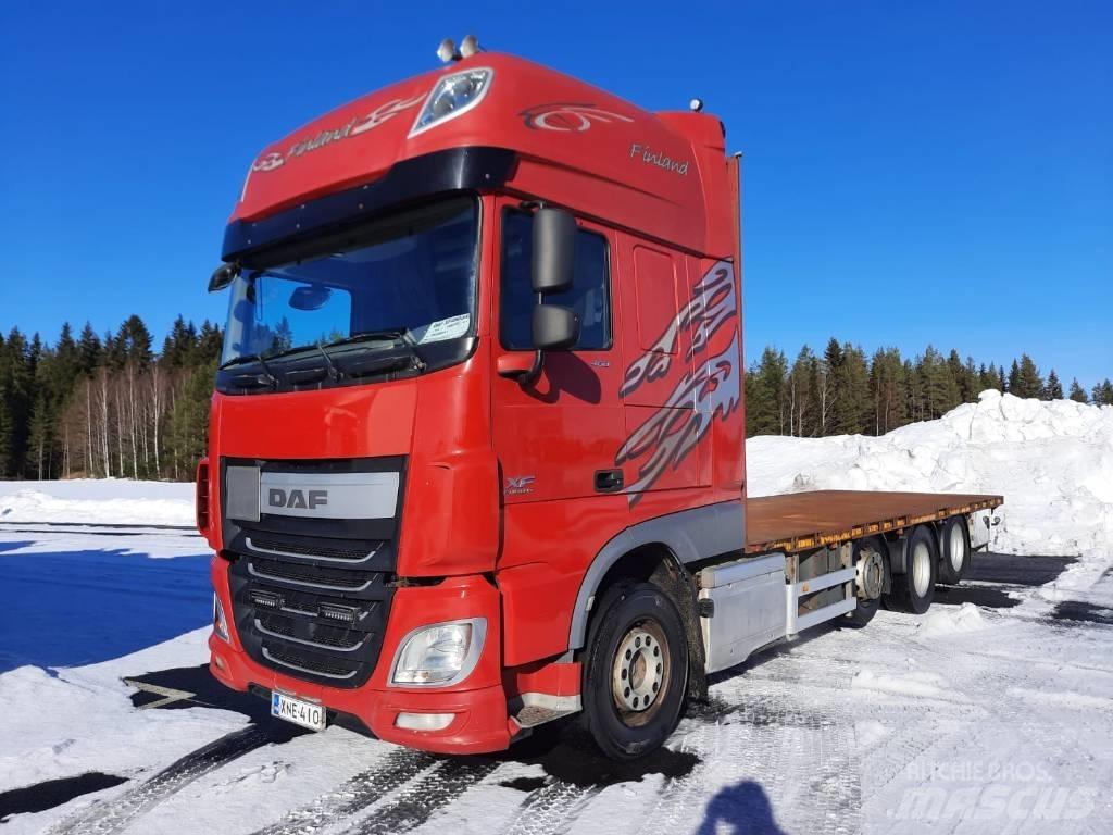 DAF XF460 Platte bakwagens