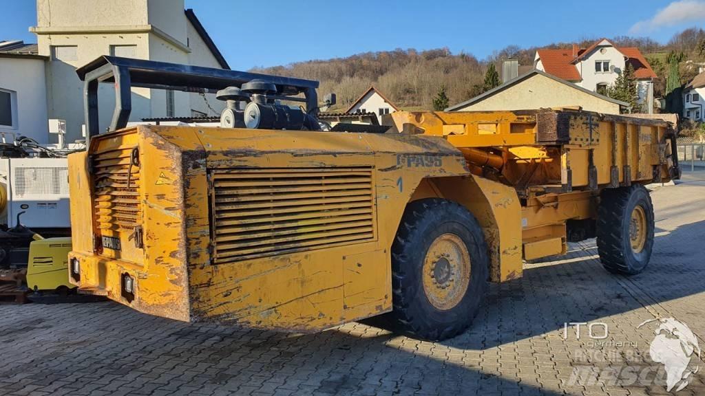 Paus PMKT8000 Mijnbouw trucks, ondergronds