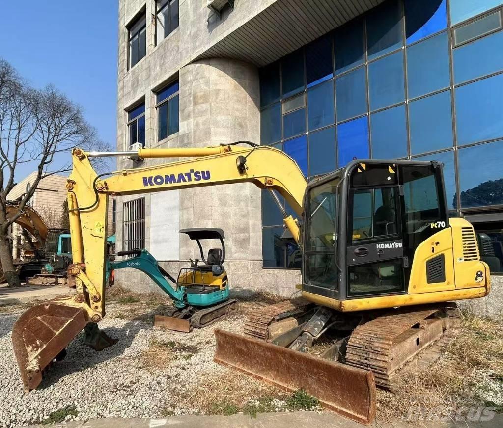 Komatsu PC70 Rupsgraafmachines