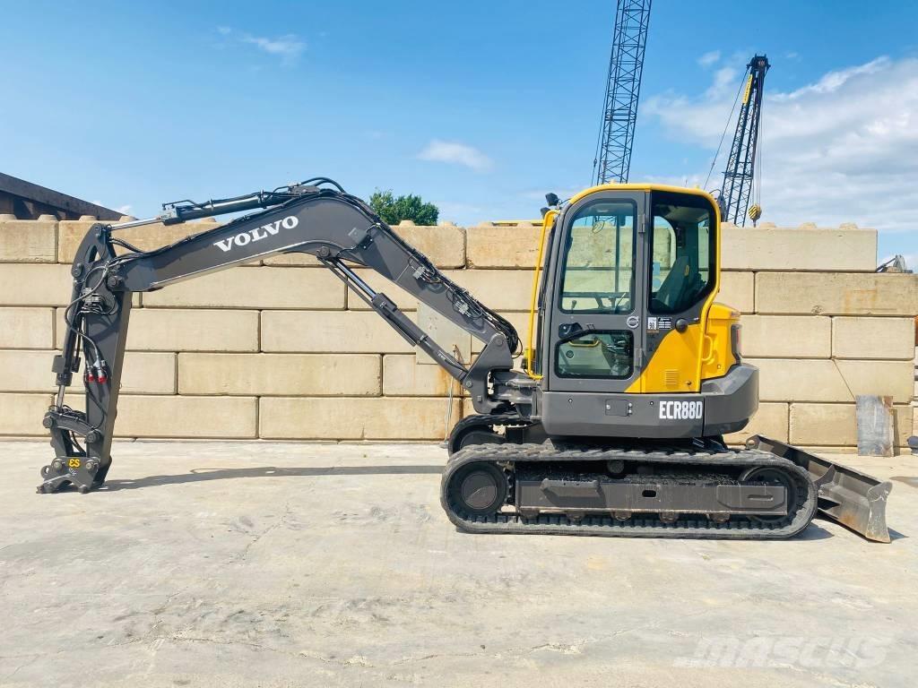 Volvo ECR 88 D Midigraafmachines 7t - 12t