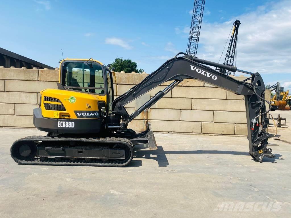 Volvo ECR 88 D Midigraafmachines 7t - 12t