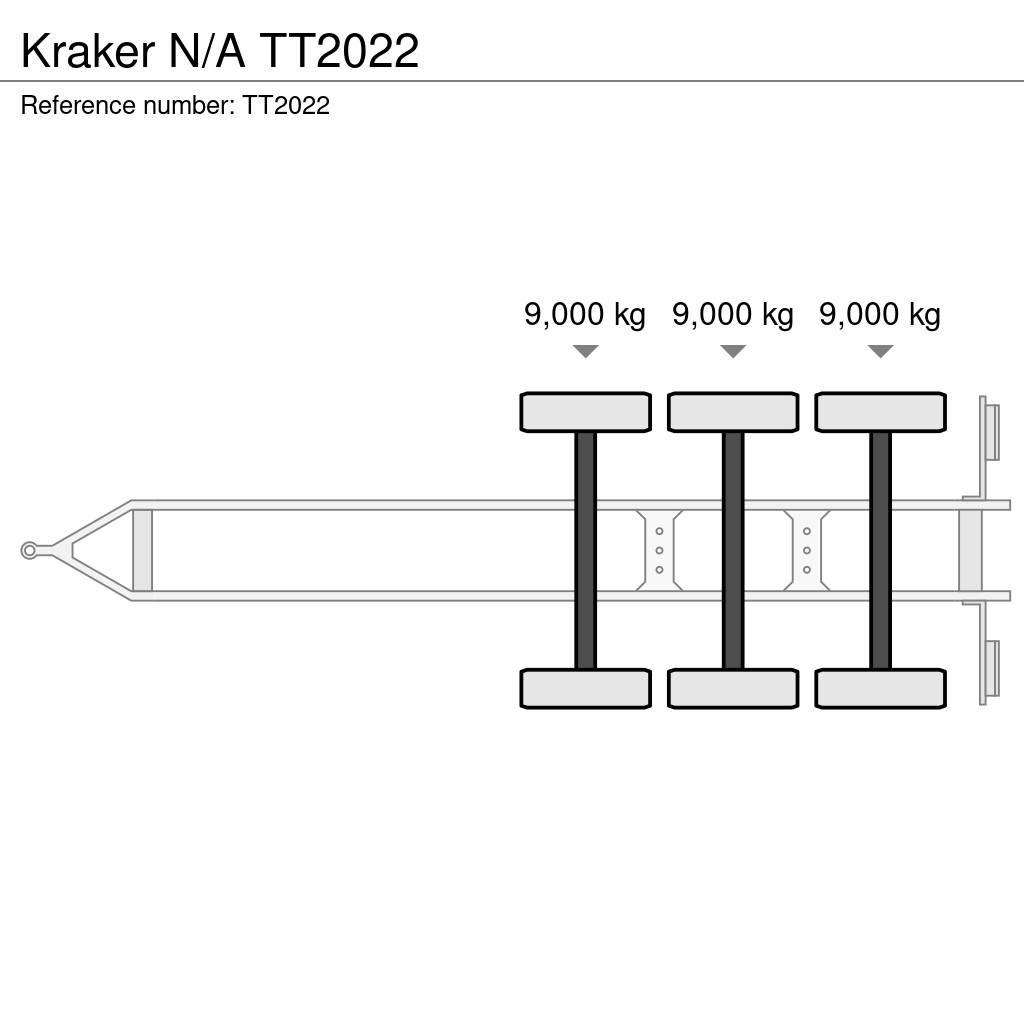 Kraker N/A Gesloten opbouw trailers