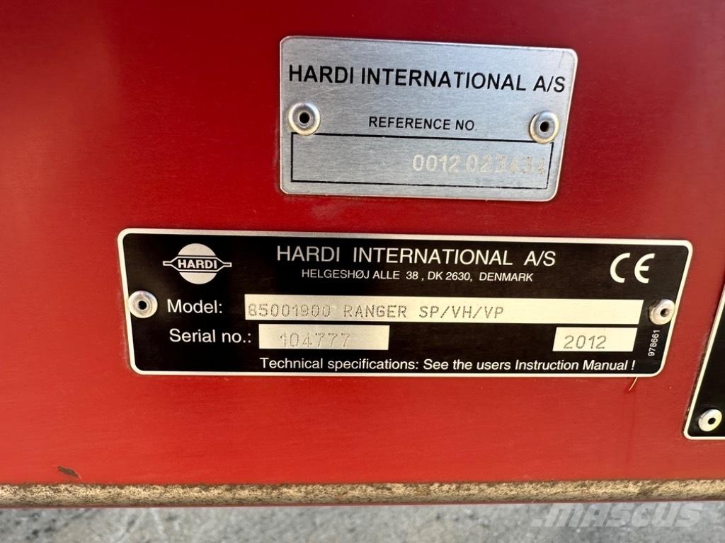 Hardi Ranger 2500 Getrokken spuitmachines