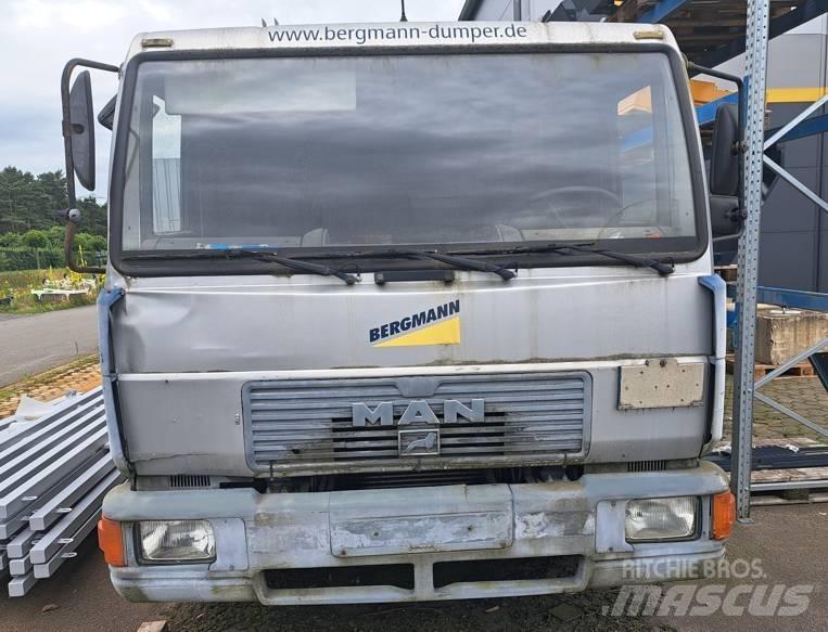 MAN 8.163 Platte bakwagens