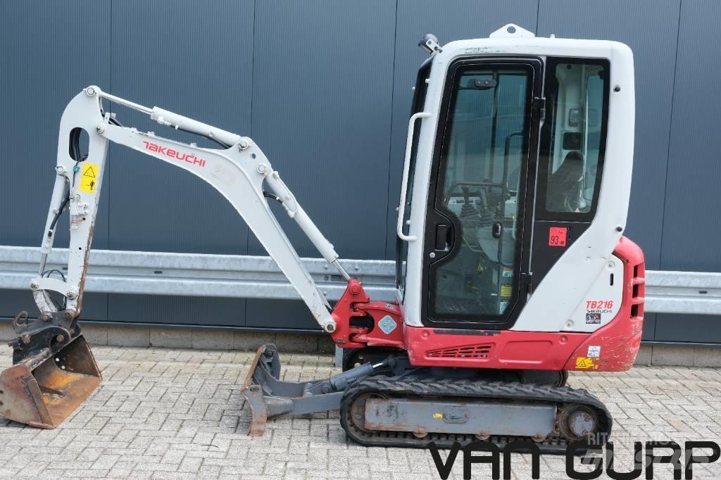 Takeuchi TB216 | 2018 Minigraafmachines < 7t