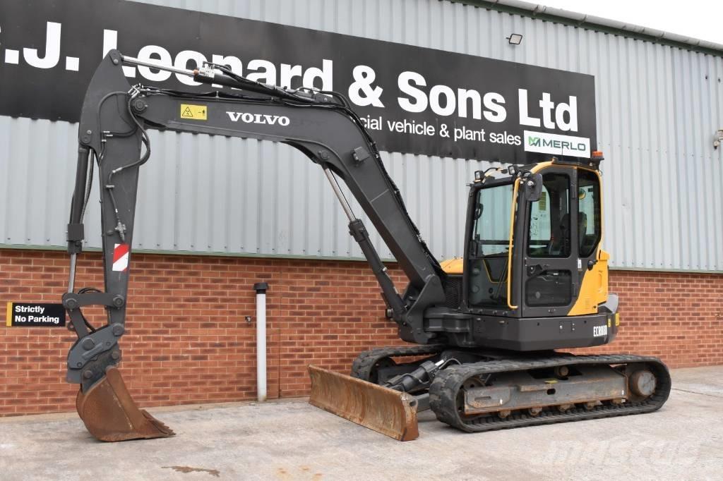 Volvo ECR 88 D Midigraafmachines 7t - 12t