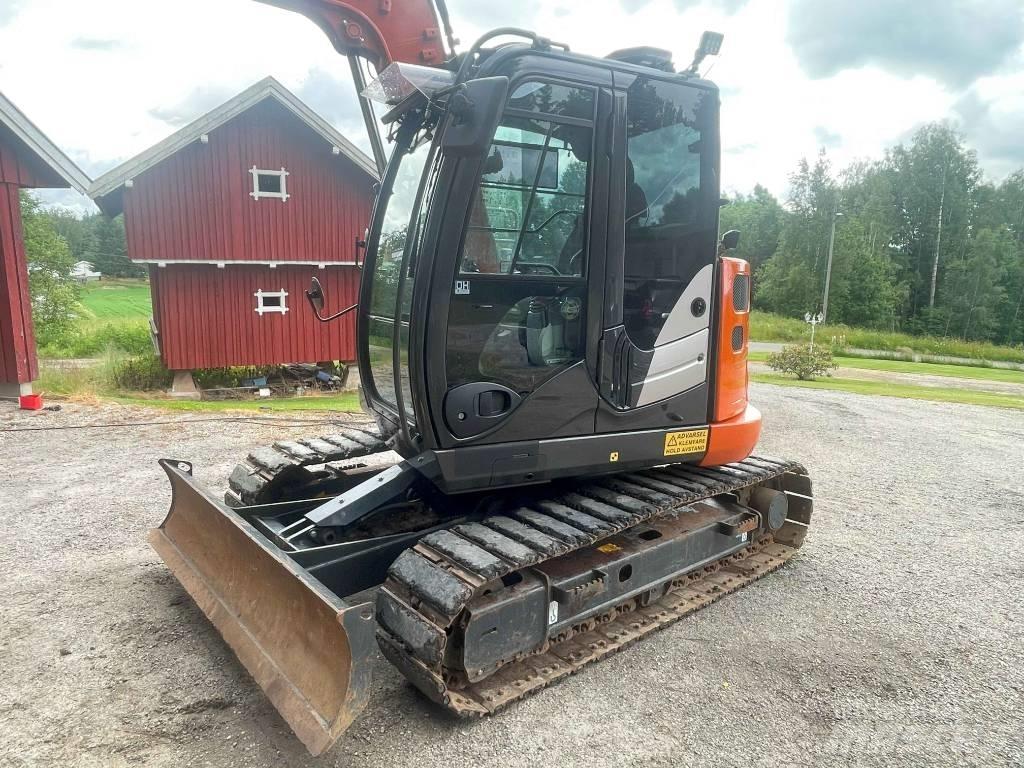 Hitachi ZX 85 US-6 Midigraafmachines 7t - 12t