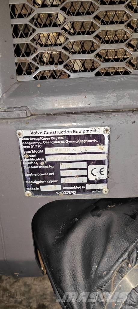 Volvo ECR 88 pro Midigraafmachines 7t - 12t