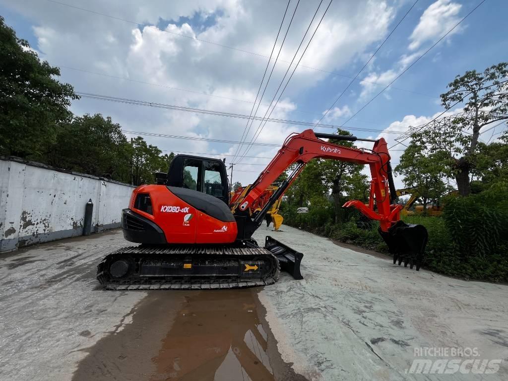 Kubota KX 080-3 Midigraafmachines 7t - 12t