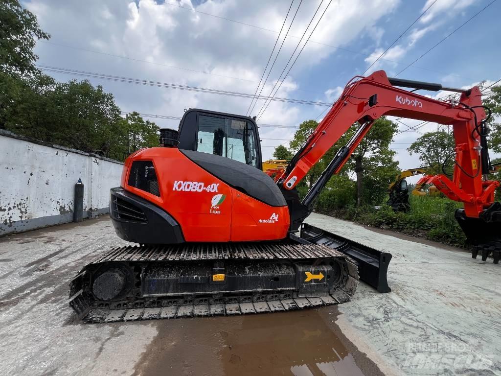 Kubota KX 080-3 Midigraafmachines 7t - 12t