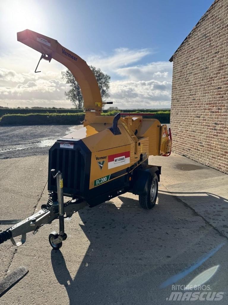 Vermeer BC200 Houtversnipperaars