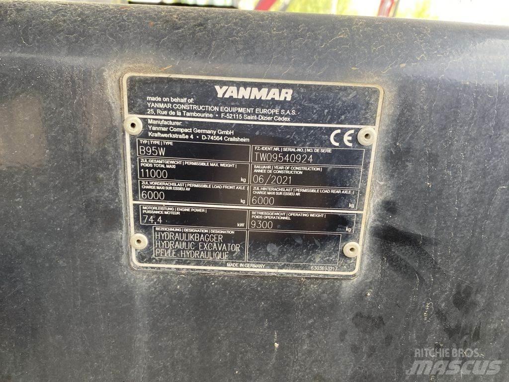 Yanmar B95W Wielgraafmachines