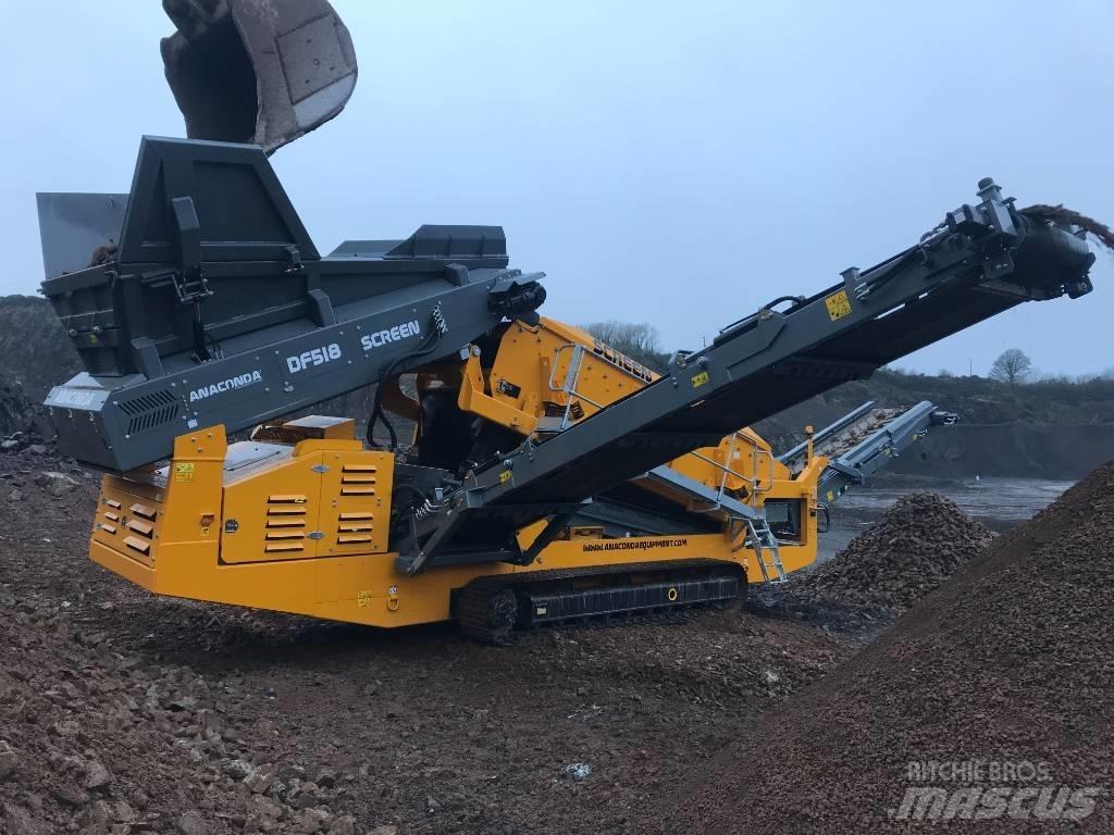 Anaconda DF518 Mobiele zeefinstallaties