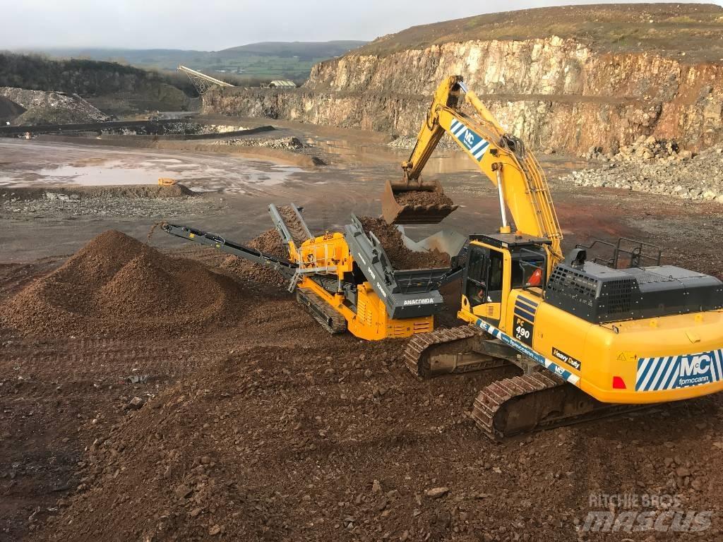 Anaconda DF518 Mobiele zeefinstallaties